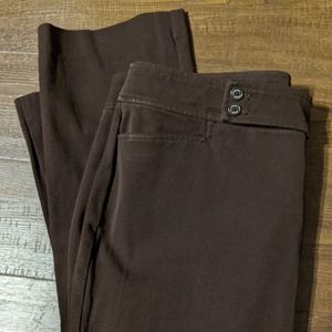 Women's Chaps 16W brown cotton pants